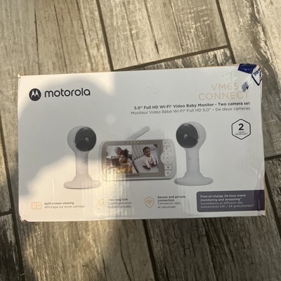 Motorola 5'' Full HD Video Baby Monitor 2 Camera Set