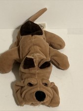 Vintage Cuddle Puppy Stuffed Plush Toy With Tag Smoke Free Home
