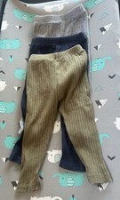 Gently USED toddler Pants, Lot Of 3, Gray Blue Green Size 100/2T