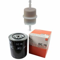 Mahle / Knecht Set Filterpaket Kraftstofffilter KL 63 OF ÖLfilter OC 15