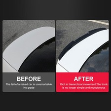 (Glossy Black)99cm Universal Car Rear Trunk Spoiler Increases Driving