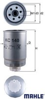 Mahle KC140 Kraftstofffilter Kraftstoffilter