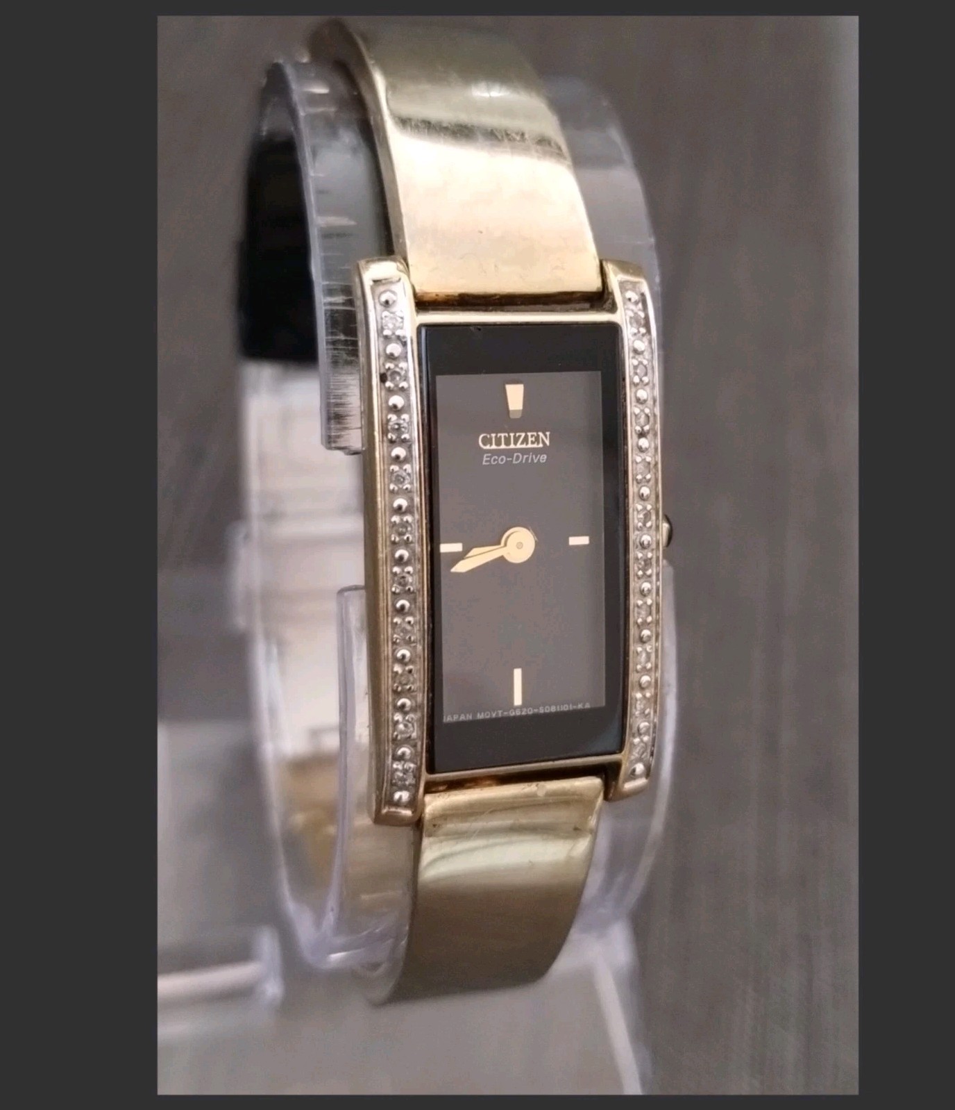 Eco-Drive Runs Citizen Watch Time Bezel Vintage &amp; Women's NICE! Diamond Keeps ~ - vintagewatches.pk