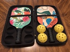 Sweet Pickle Floral Pickle Ball Set