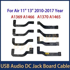 For MacBook Air 13 11 Inch A1466 A1465 A1370 I/o USB DC Jack Board Flex Cable