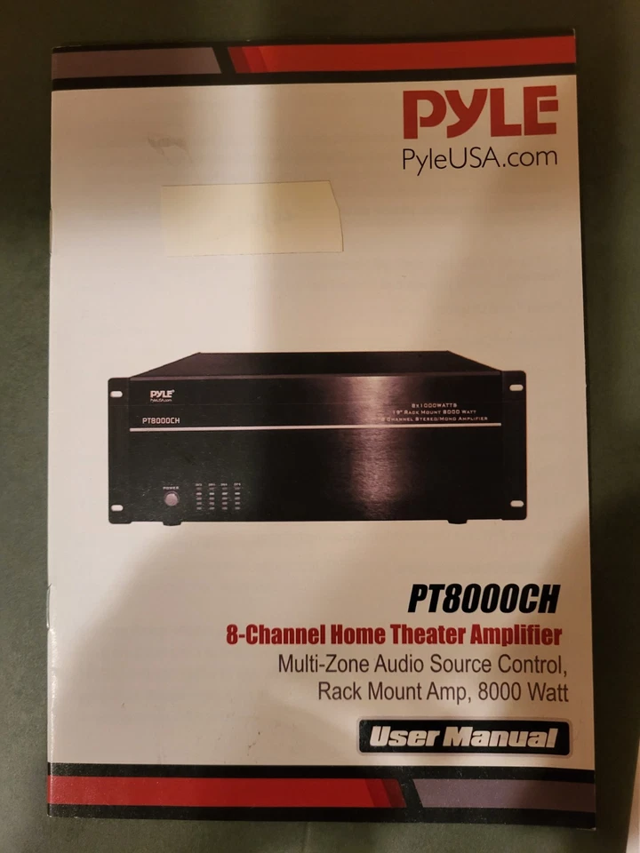 Amplificador de cine en casa Pyle Pt8000ch Foto 4 de 4