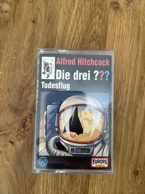 Die Drei ??? Fragezeichen - Todesflug - Folge 92 MC schwarz Logo - Bild 1 von 2