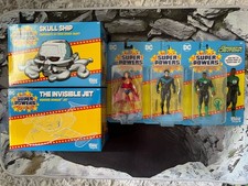 McFarlane DC Super Powers The Invisible Jet Wonder Woman Skull Ship Nightwing