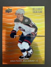 2023-24 Upper Deck Allure Adam Fantilli Color Flow Orange-Yellow #CF-5