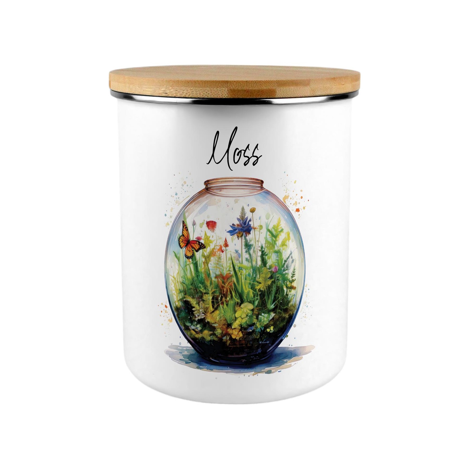 Moss XL Storage Canister - DIY Terrarium Supplies, Accessories & Gifts