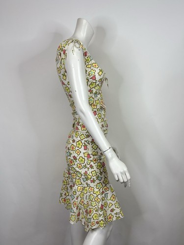 Vtg Moschino Cheap & Chic Floral Print Dress S 40 - Picture 4 of 8
