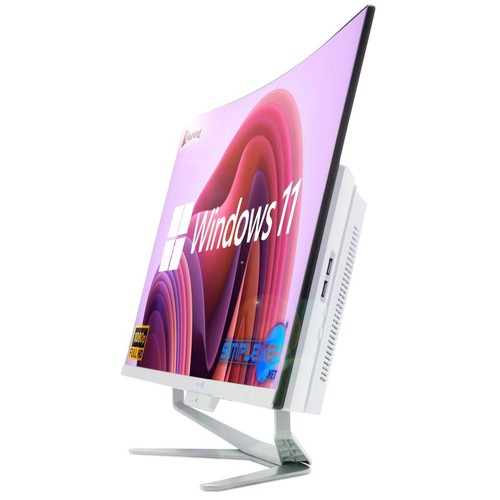 Aio Tout en Un i3 2.9GHz 27 " Courbe 16GB 240GB WIN11 Ordinateur Personnel Fixe - Photo 2/7