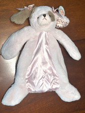 NEW BEARINGTON BABY PACIFIER PETS PLUSH PINK BROWN WIGGLES PUPPY DOG LOVEY