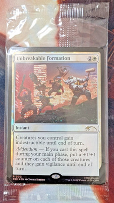 2025 MTG PROMOS NEW YORK COMIC CON 2025 #0001 UNBREAKABLE FORMATION