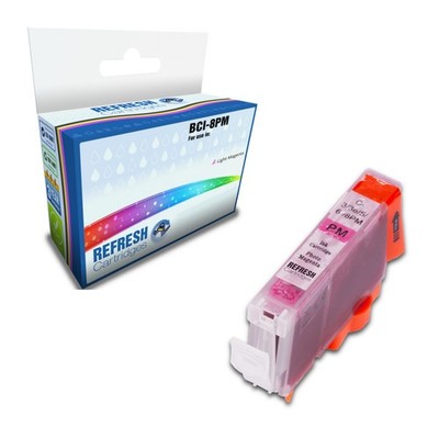 Refresh Patronen Light Magenta BCI-8PM Tinte kompatibel mit Canon Druckern