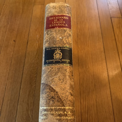 #ad Diccionario de la Lengua Española Décimanovena 1970 RAE Spanish Dictionary $39.99