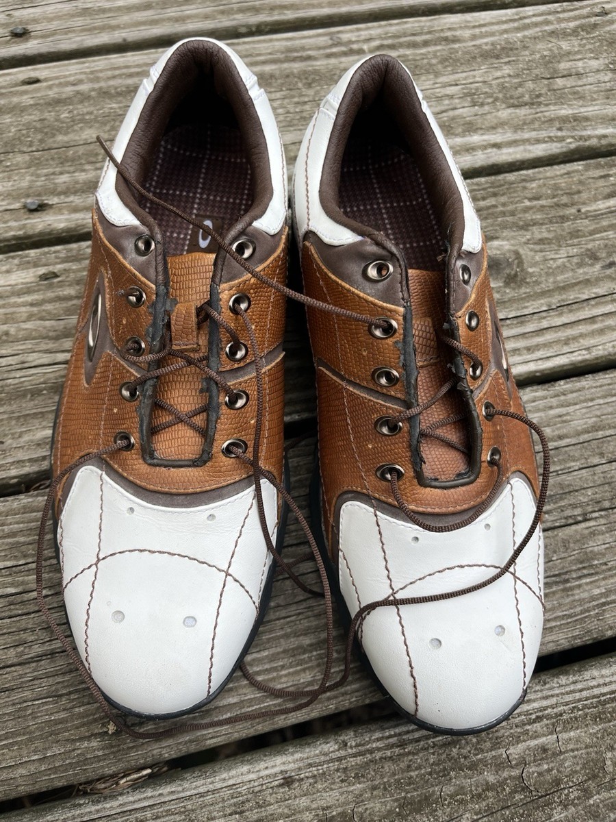 Oakley Golf Shoes Bow Tye Mens Size 9.5 NEW W/O BOX Leather | eBay