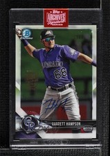 2019 14/99 Garrett Hampson (2018 Bowman Chrome Prospects) Buyback Auto 0jd0
