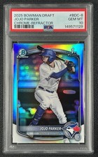 JOJO PARKER PSA 10 2025 BOWMAN CHROME DRAFT #BDC-8 REFRACTOR 1ST PROSPECT 1129