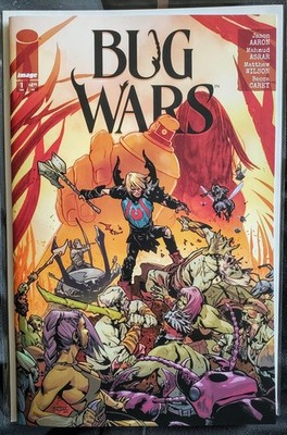 Catchy Bug Wars #1 (2025) Jason Aaron Savage Backyard Action Image Comics NM-