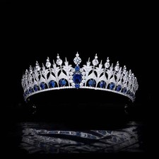 Wedding Bridal CZ Crystal Tiara