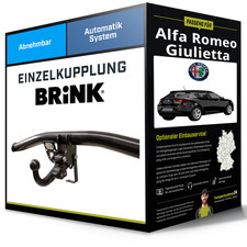 Abnehmbare Anhängerkupplung für ALFA ROMEO Giulietta 04.2010-jetzt Typ 940 Brink
