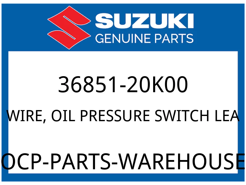 WIRE, OIL PRESSURE SWITCH LEA
