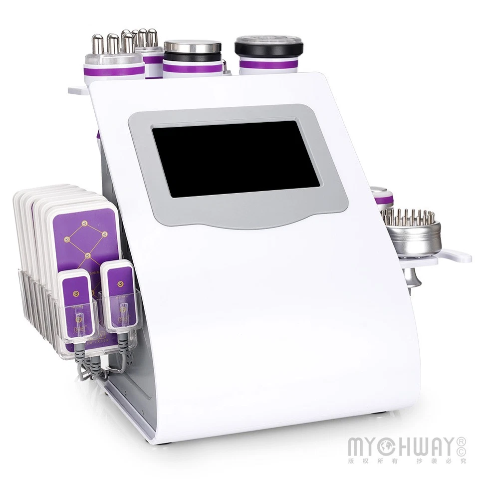 Máquina de belleza 9 en 1 para masaje corporal facial cuidado de la piel levantamiento de la piel peso perdido Foto 3 de 4