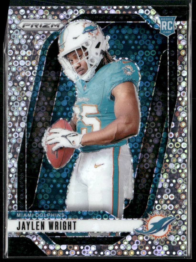 Jaylen Wright Panini 2024 Panini Prizm #18 Rookie Variations No Huddle Prizm