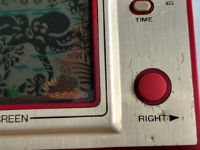 Nintendo OC-22 OCTOPUS LSI Game and Watch Used Japan Vintage Tested Retro