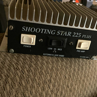 Shooting Star 225 Plus 225W SSB Linear Amplifier w/ Preamp Black