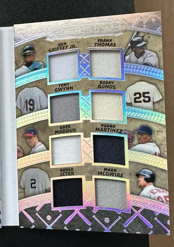 2025 Leaf Spectacular Book Of Baseball 24 Patch Relics #/20 Griffey Jeter Seaver - Image 4 of 4
