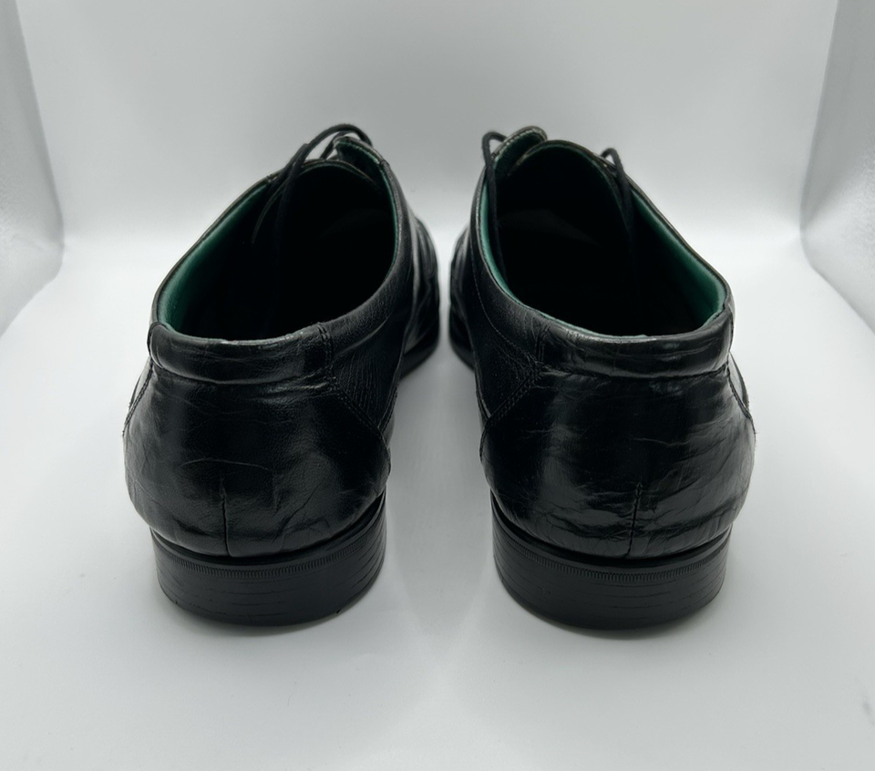 Clarks Black Smart Casual Leather Lace Up Work Dress Shoes - Mens Size ...