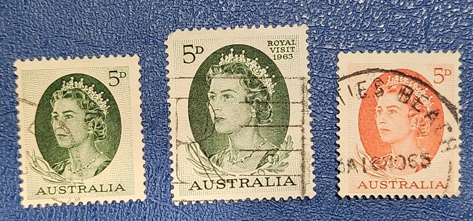 13 Vintage Postage Stamps Australia 1930-60's - Image 3 of 3