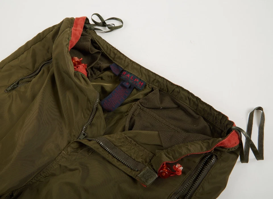 Pantalones de paracaídas Ralph by Ralph Lauren vintage años 90 talla M Foto 3 de 4