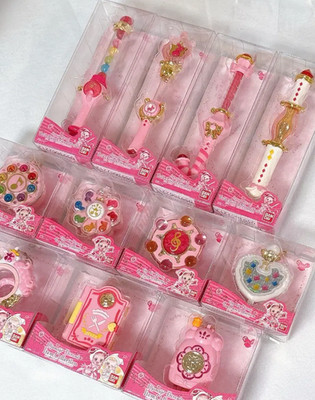 Ojamajo Doremi Magical Toy Bundle Twinkle Stick Wand, Tap, Charm Collection