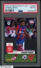 2023-24 Panini Megacracks Liga EA Sports #108BIS Lamine Yamal RC Rookie PSA 8