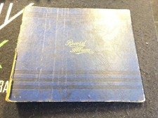 Used 7  Record Album Storage Book Vinyl 45rpm DJ 1/2