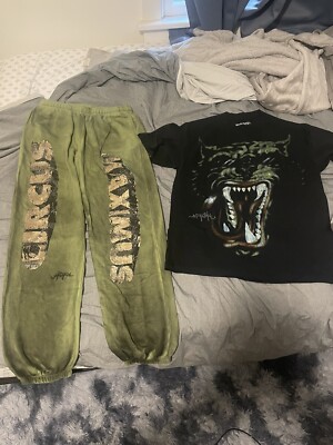 Utopia Sweat Pants And Utopia Dog Shirt Both Large And New In Bag