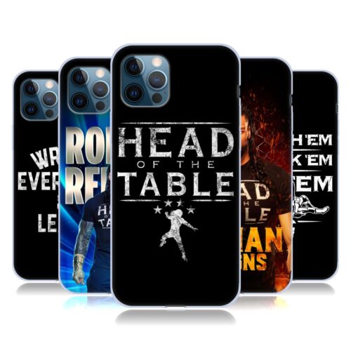 OFFICIAL WWE R. REIGNS GRAPHICS SOFT GEL CASE FOR APPLE iPHONE PHONES - Picture 1 of 12