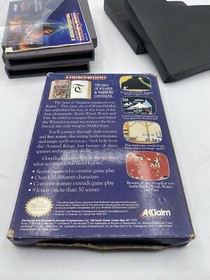 Wizards & Warriors & Iron Sword Wizards & Warrior Ii 2 (Nintendo NES) Authentic