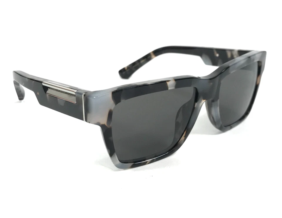 Gafas de sol Dolce & Gabbana DG4465-F 3435/87 gris habana ajuste asiático con lentes grises Foto 3 de 4