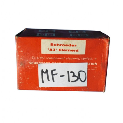 SCHROEDER A3 Hydraulic Filter Element (LOT OF 5)