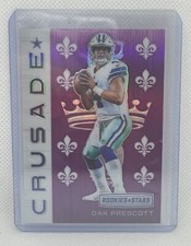 DAK PRESCOTT 2018 PANINI ROOKIE AND STARS CRUSADE PURPLE PRIZM #D 41/65