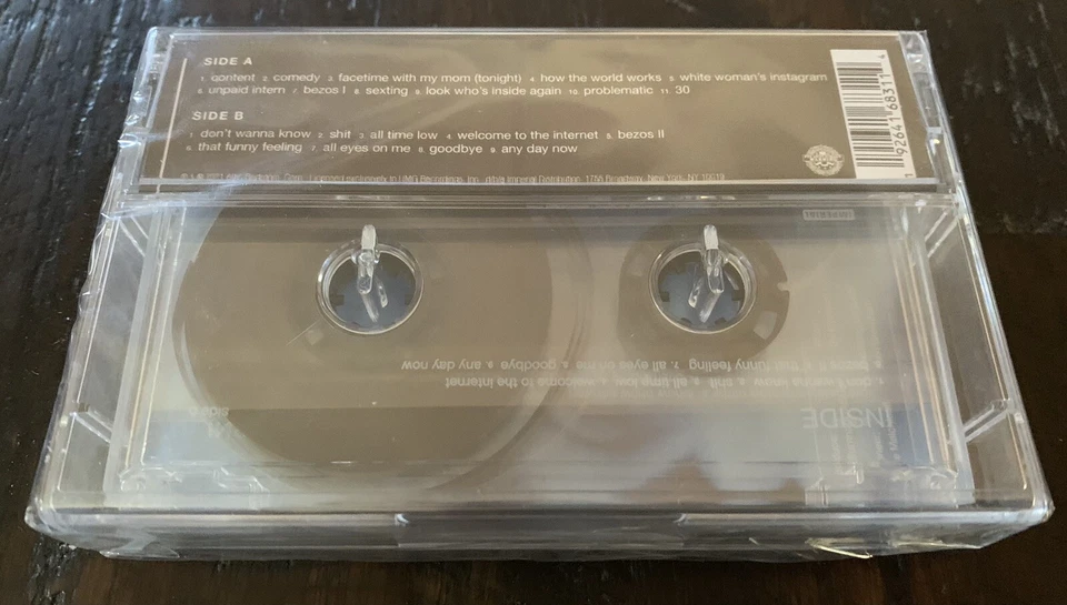 BO BURNHAM Inside Cassette Tape 1st Press Clear Shell  SEALED-Phoebe Bridgers - Image 3 of 4