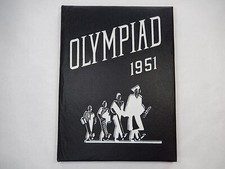 Yearbook, William Winlock Miller High School, Olympia Washington, 1951, Olympiad