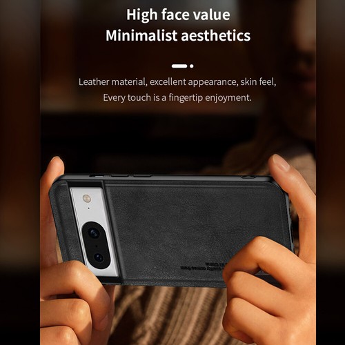 For Google Pixel 8/8 Pro 8a 7/7 Pro Magnetic Leather Shockproof Phone Case Cover - Picture 7 of 17