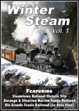 Railroad DVDs Assorted Steam Train and Sets