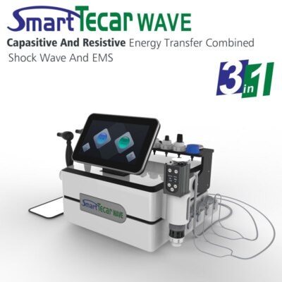 3 In 1 Men Wellness Physical RET CET Therapy Pain Relief Shock Wave Machine