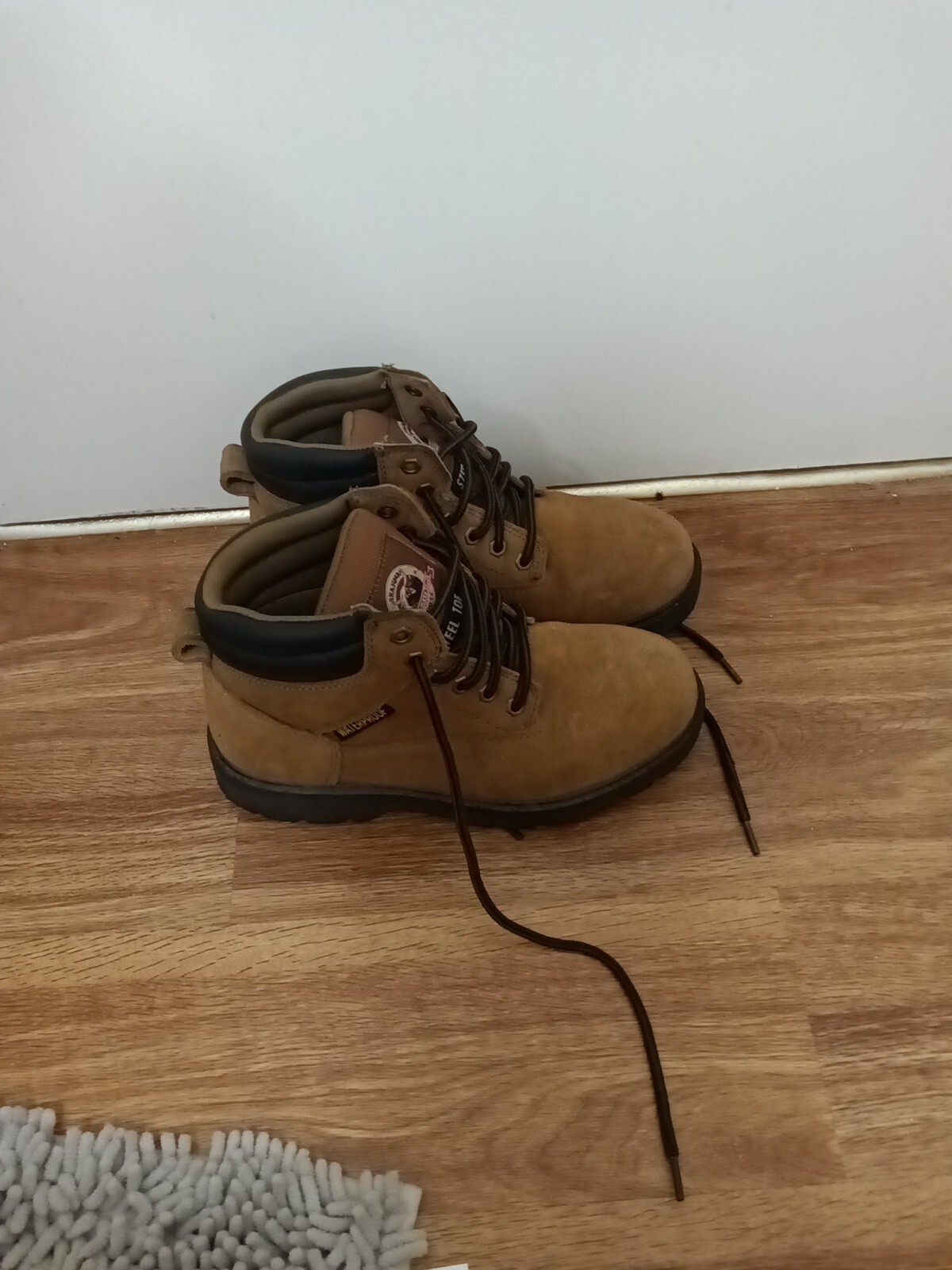 Brahma Men's Alpha Waterproof 6" Steel Toe Work Boots Gem